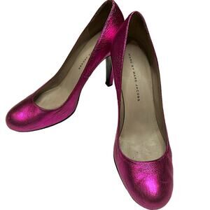 Marc by Marc Jacobs Heels Women’s 8 Metallic Magenta 4” heel